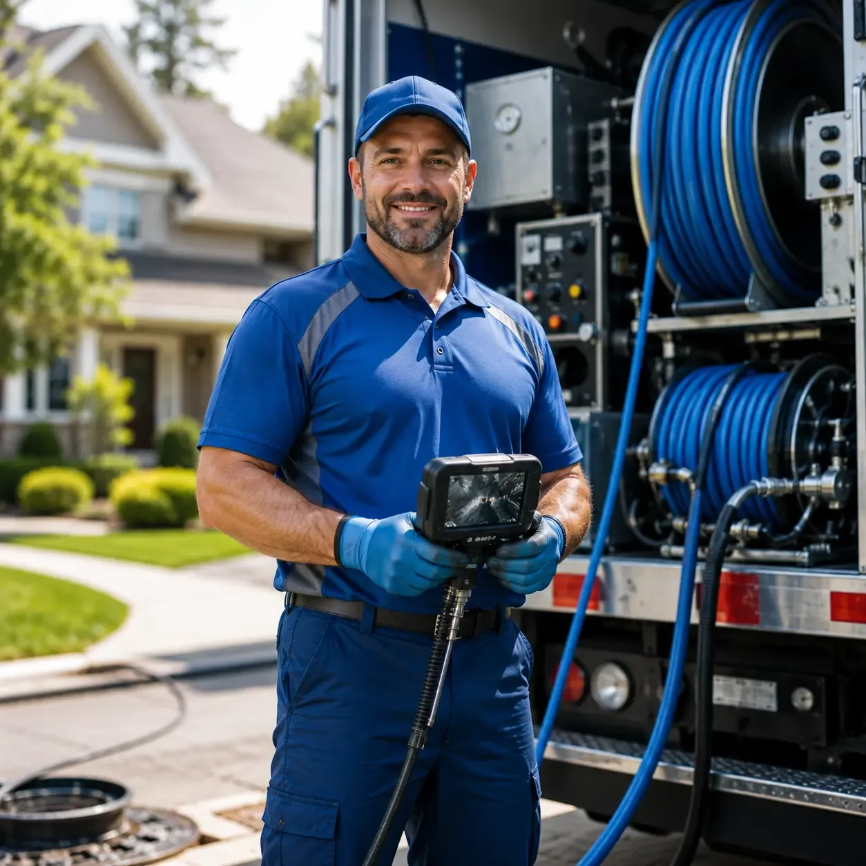 Local outdoor drain cleaning specialists in Leaf River, IL